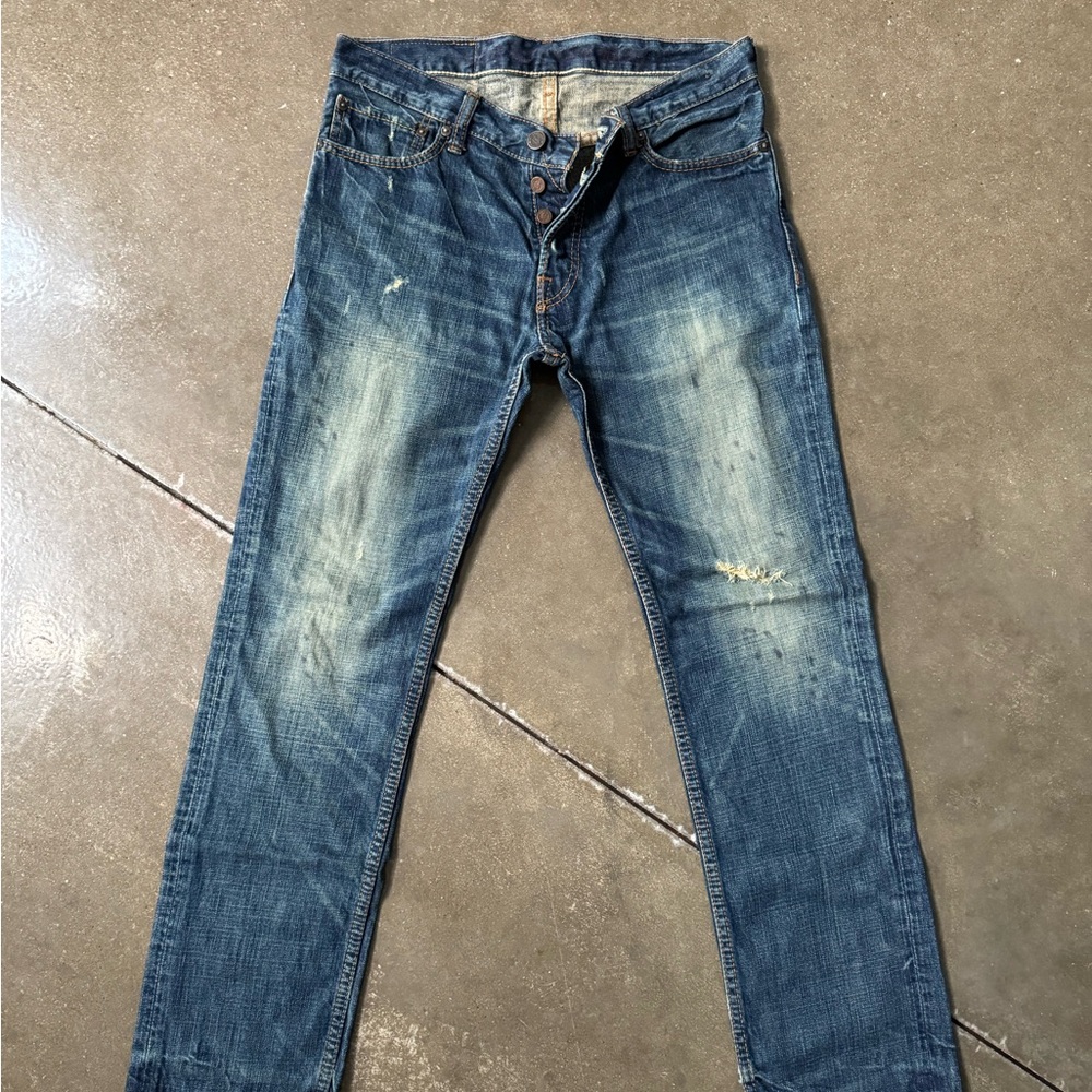 Ruehl No.925 Blue Relaxed Jeans with Vintage Appeal